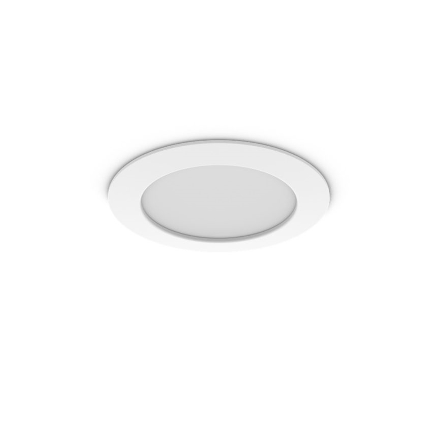 Philips - Komplet 2x zatemnjenih LED RGBW vgradnih stropnih svetilk za kopalnico Hue SLIM LED/12W/230V 2000-6500K bela IP44