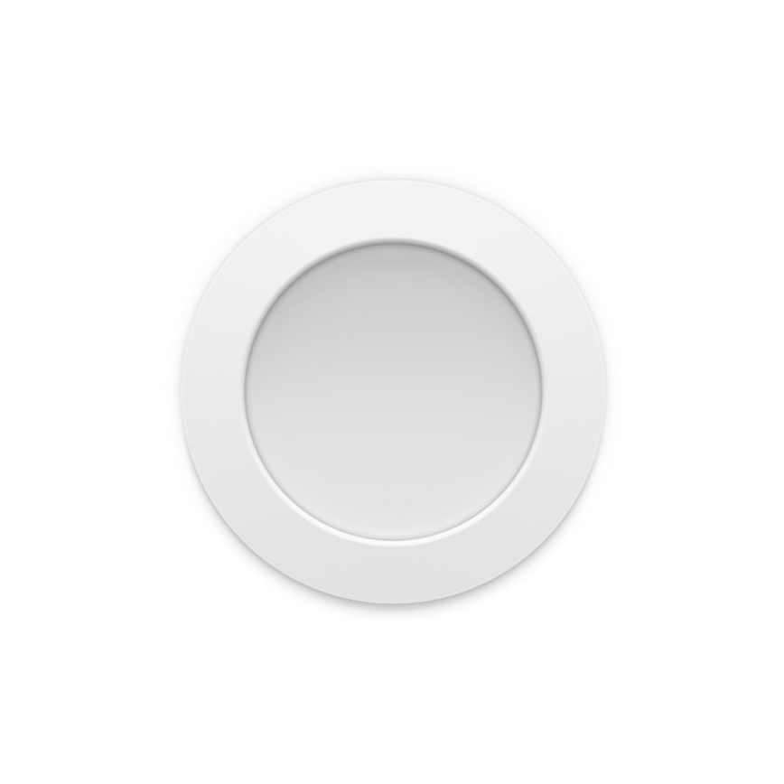 Philips - Komplet 2x zatemnjenih LED RGBW vgradnih stropnih svetilk za kopalnico Hue SLIM LED/12W/230V 2000-6500K bela IP44