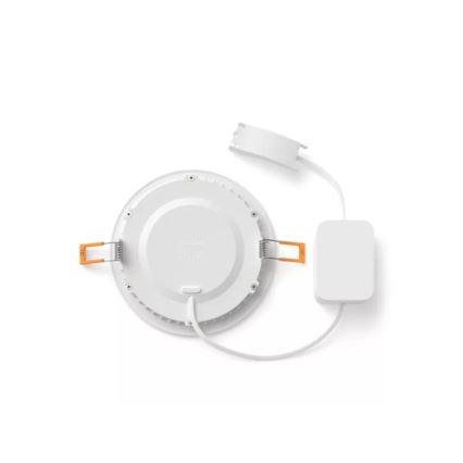 Philips - Komplet 2x zatemnjenih LED RGBW vgradnih stropnih svetilk za kopalnico Hue SLIM LED/12W/230V 2000-6500K bela IP44
