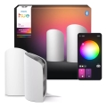 Philips - Komplet 2x LED RGBW zatemnjevalnih projekcijskih svetilk Hue PLAY LED/20W/230V 2000–6500K bela