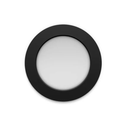 Philips - Komplet 2x LED RGBW z možnostjo zatemnitve, vgradna stropna svetilka za kopalnico Hue SLIM LED/12W/230V 2000-6500K črna IP44