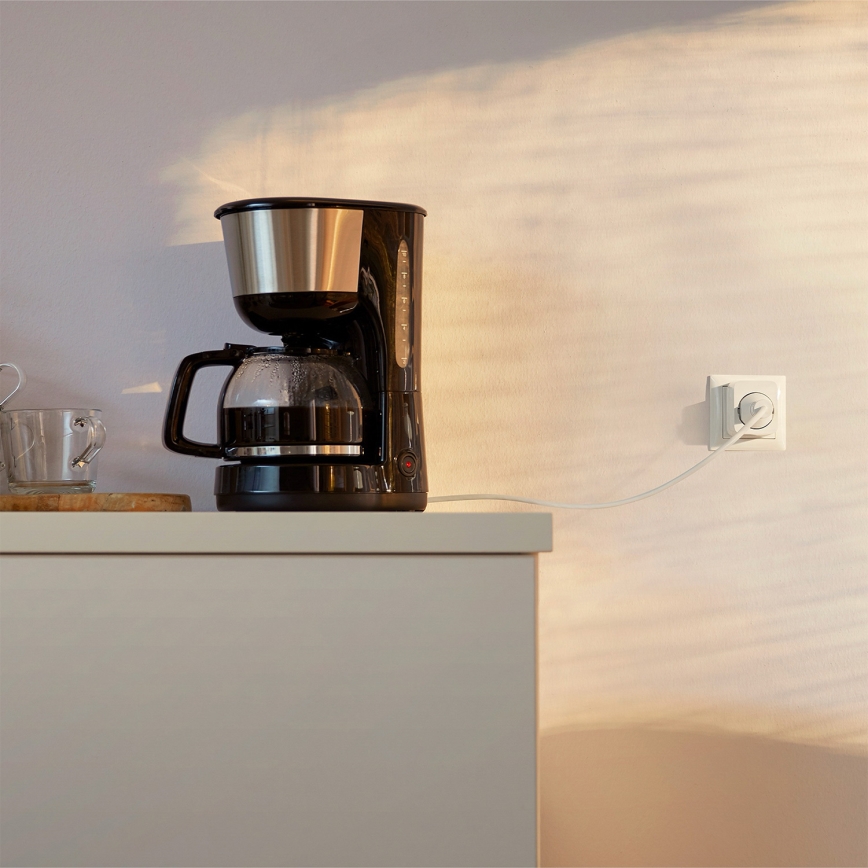 Philips - komplet 2x pametna SCHUKO vtičnica 2300 W + merilnik porabe Wi-Fi