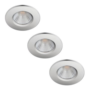 Philips - Komplet 3x zatemljivih LED kopalniških svetil DIVE LED/5,5W/230V IP65
