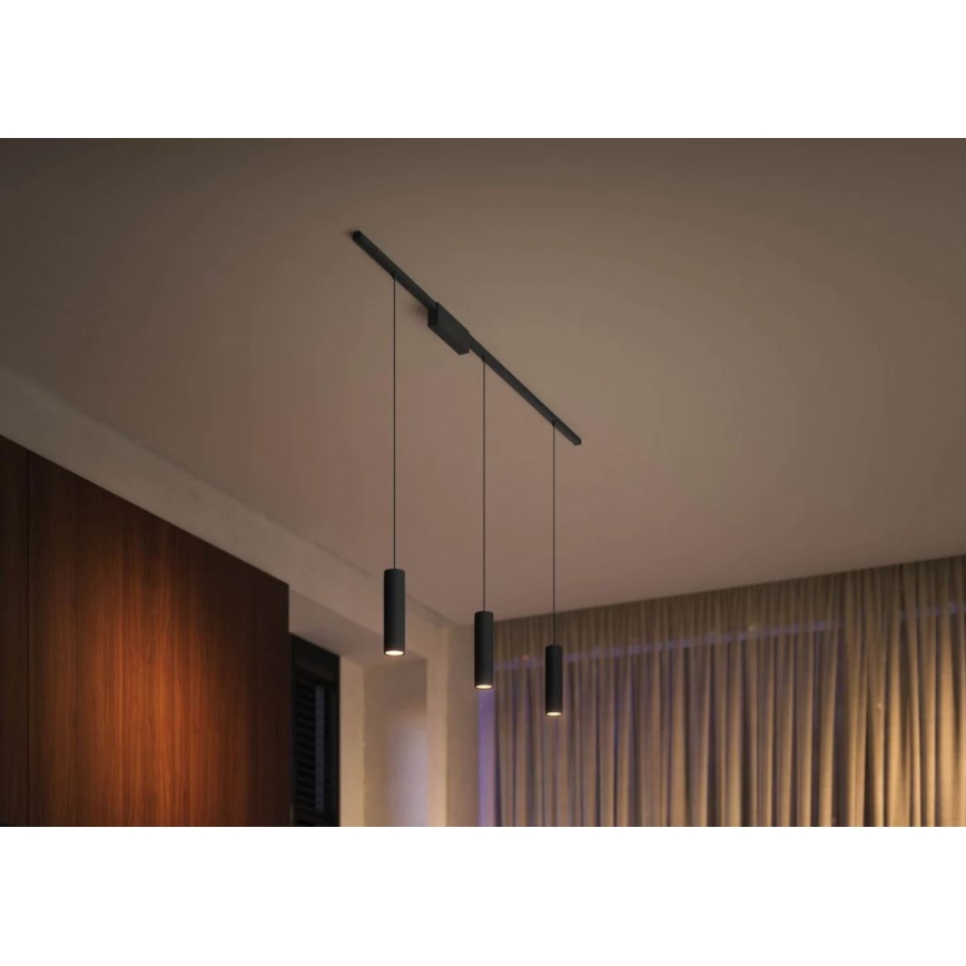 Philips - Komplet 3 kosov LED RGBW zatemljivih visečih svetilk na kablu za tirni sistem Hue PERIFO LED/15,6W/230V 2000-6500K