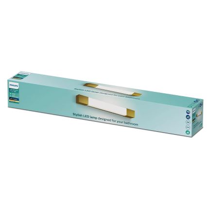 Philips - Kopalniška svetilka za ogledalo ROVER LED/5W/230V IP44 medenina