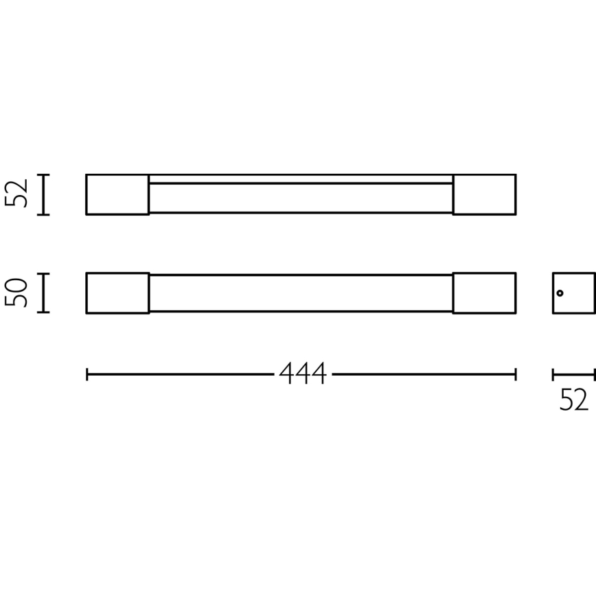 Philips - Kopalniška svetilka za ogledalo ROVER LED/5W/230V IP44 medenina