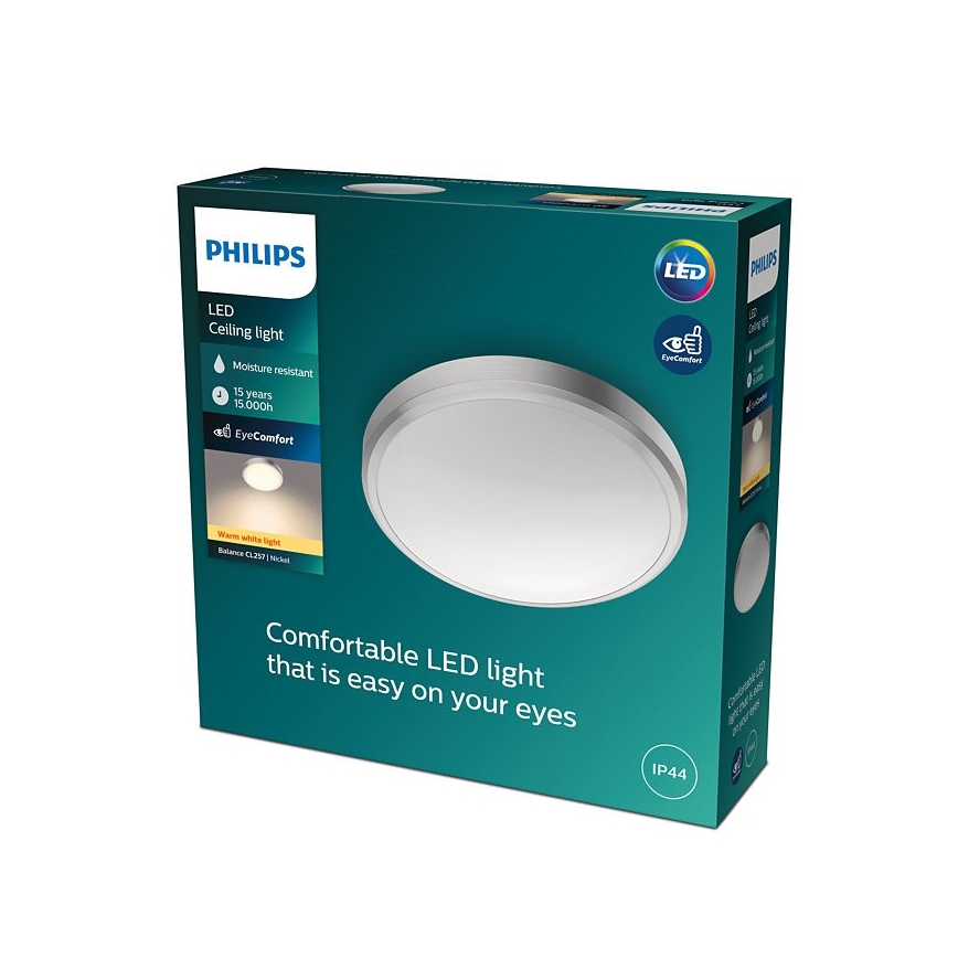Philips - LED Kopalniška stropna svetilka BALANCE LED/17W/230V IP44