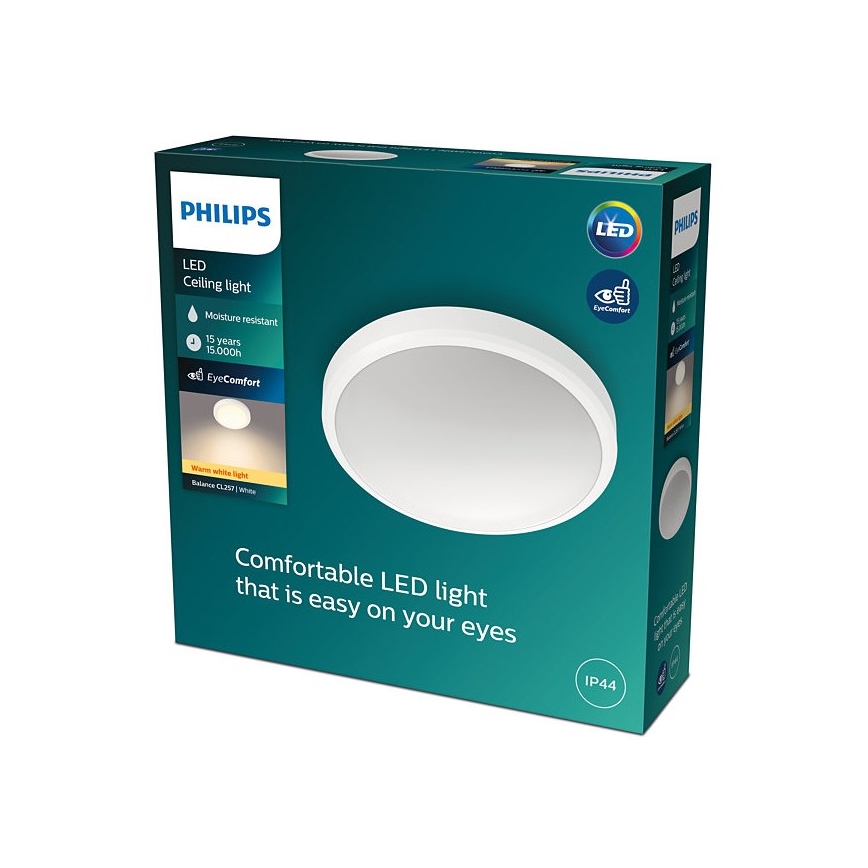 Philips - LED Kopalniška stropna svetilka BALANCE LED/17W/230V IP44