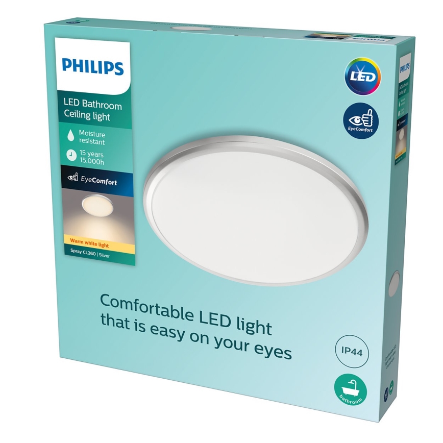 Philips - LED Kopalniška stropna svetilka LED/17W/230V IP44