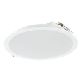 Philips - LED kopalniška vgradna stropna svetilka LEDINAIRE SLIM LED/19W/230V 3000K IP44 bela