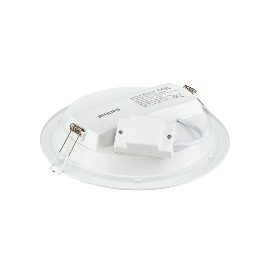 Philips - LED kopalniška vgradna stropna svetilka LEDINAIRE SLIM LED/19W/230V 3000K IP44 bela