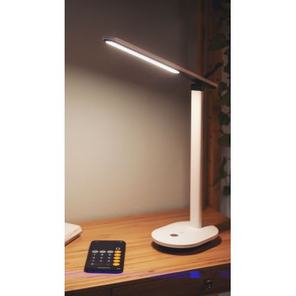 Philips - LED Zatemnitvena namizna svetilka na dotik IVORY LED/5W/5V 3000 mAh 2700/3600/5000K CRI 90