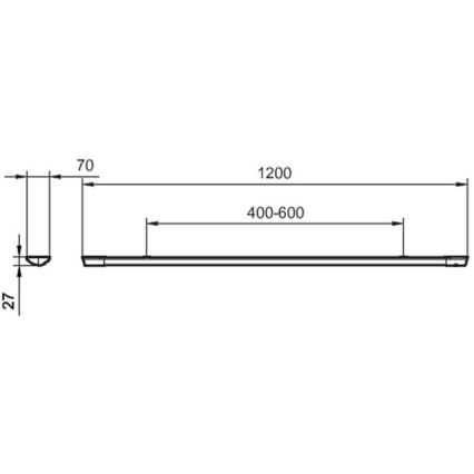 Philips - LED Podelementna svetilka PROJECTLINE LED/30W/230V