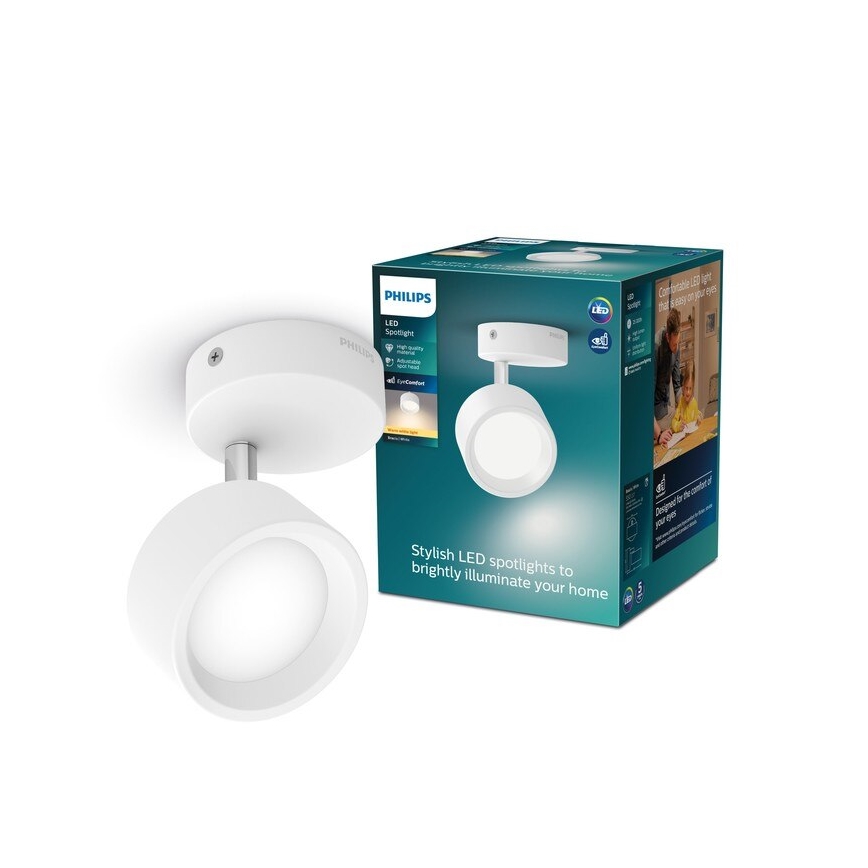 Philips - LED Reflektor LED/5,5W/230V bela