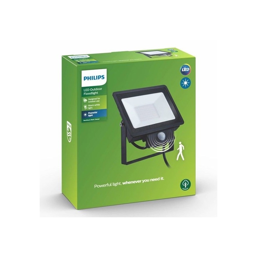 Philips - LED Reflektor s senzorjem DECOFLOOD LED/20W/230V IP65