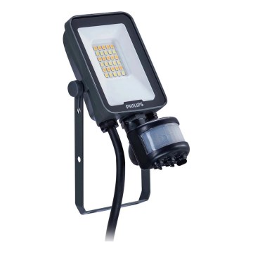 Philips - LED reflektor s senzorjem gibanja in senzorjem mraka LEDINAIRE ALL-IN LED/10W/230V 3000/4000/6500K IP65