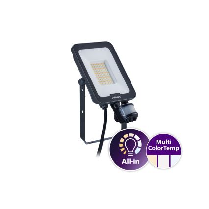 Philips - LED reflektor z zaznavalom gibanja in mraka LEDINAIRE ALL-IN LED/30W/230V 3000/4000/6500K IP65