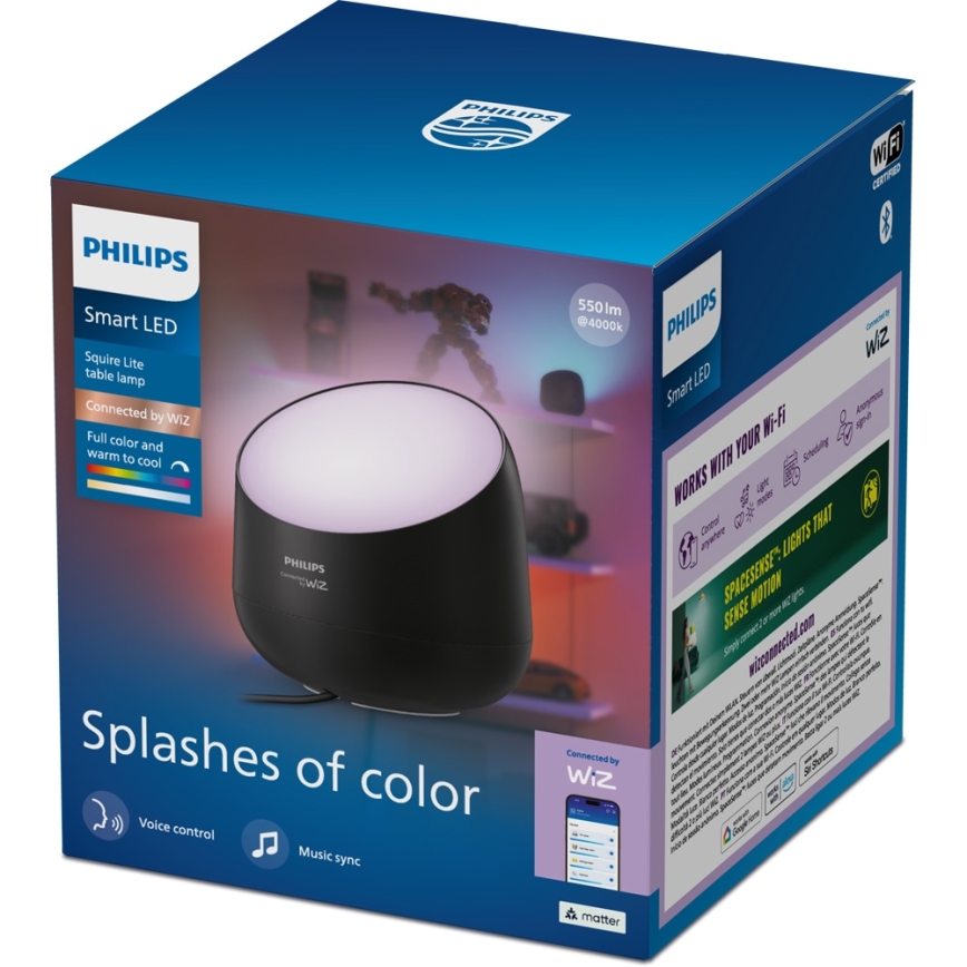 Philips - LED RGB+TW Zatemnjevalna namizna svetilka SMART LED/9W/230V 2200-6500K Wi-Fi
