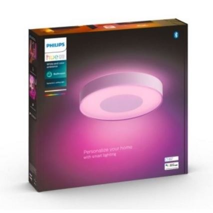 Philips - LED RGB Zatemnitvena kopalniška svetilka Hue XAMENTO LED/52,5W/230V IP44 pr. 425 mm 2000-6500K