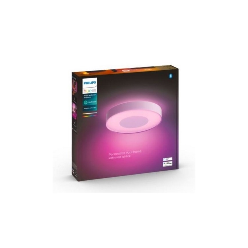 Philips - LED RGB Zatemnitvena kopalniška svetilka Hue XAMENTO LED/52,5W/230V IP44 pr. 425 mm 2000-6500K