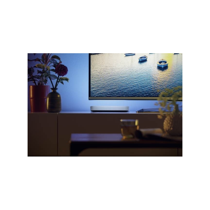 Philips 78203/31/E7 - LED RGB Zatemnitvena namizna svetilka HUE WHITE AND COLOR AMBIANCE LED/6W/230V