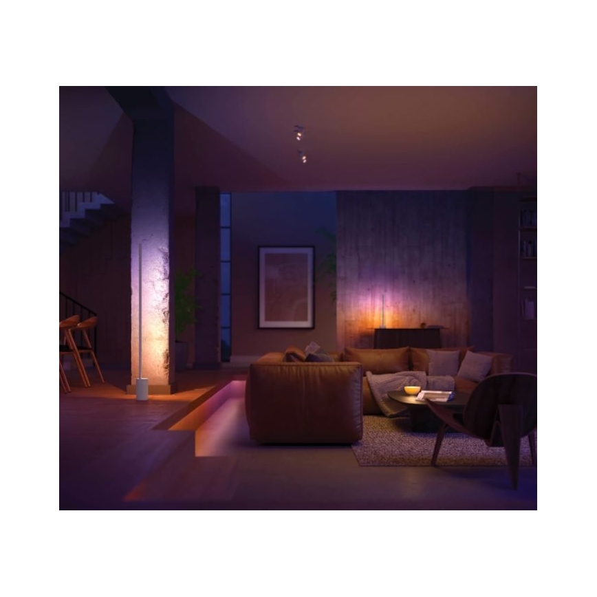 Philips - LED RGB Zatemnitvena namizna svetilka Hue SIGNE LED/12W/230V 2000-6500K bela