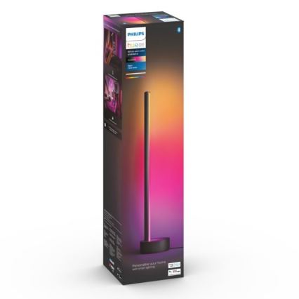 Philips - LED RGB Zatemnitvena namizna svetilka Hue SIGNE LED/12W/230V 2000-6500K črna