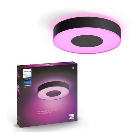 Philips - LED RGB Zatemnitvena stropna svetilka Hue INFUSE LED/33,5W/230V 2000-6500K pr. 381 mm črna