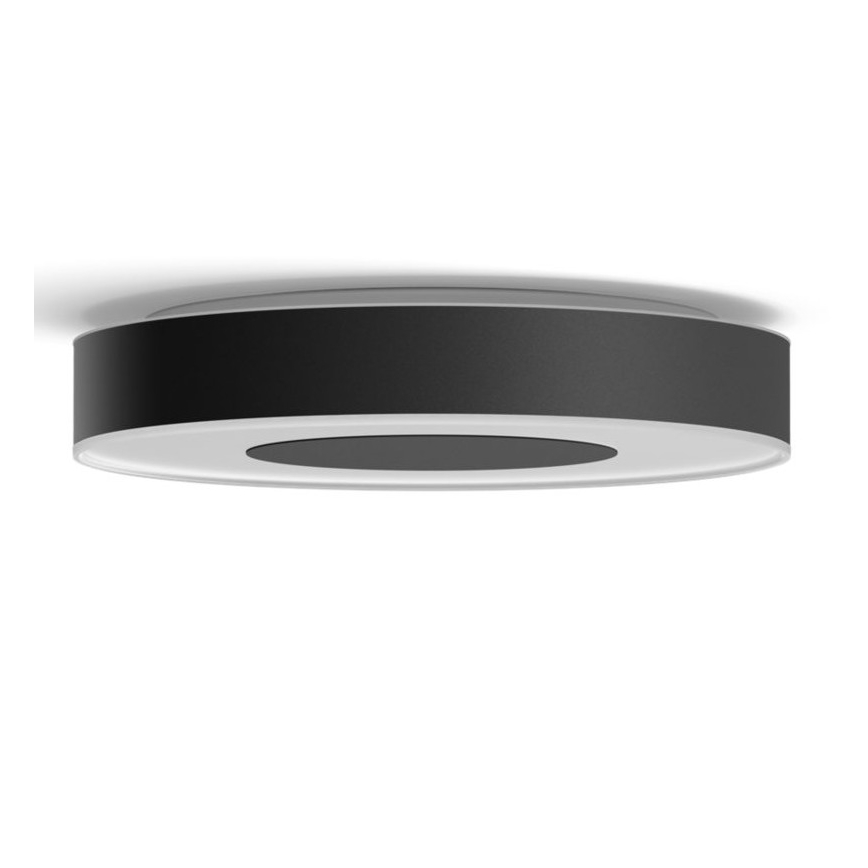 Philips - LED RGB Zatemnitvena stropna svetilka Hue INFUSE LED/52,5W/230V 2000-6500K pr. 425 mm črna