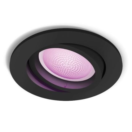 Philips - LED RGB Zatemnitvena vgradna svetilka Hue CENTURA 1xGU10/5,7W/230V 2000-6500K