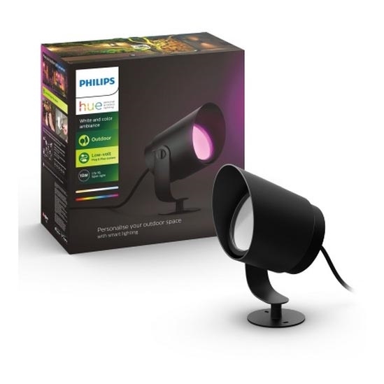 Philips - LED RGB Zatemnitvena zunanja svetilka Hue LILY LED/15W/230V IP65