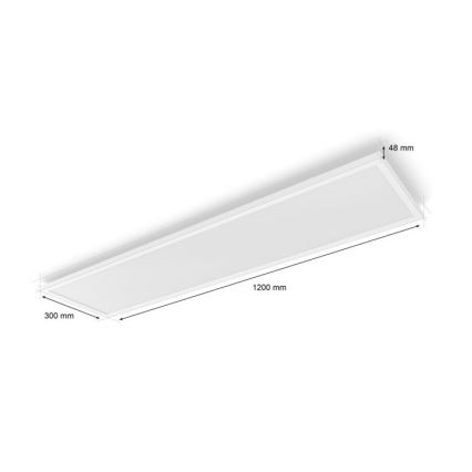 Philips - LED RGB Zatemnitveni panel Hue White And Color Ambiance LED/60W/230V 2000-6500K