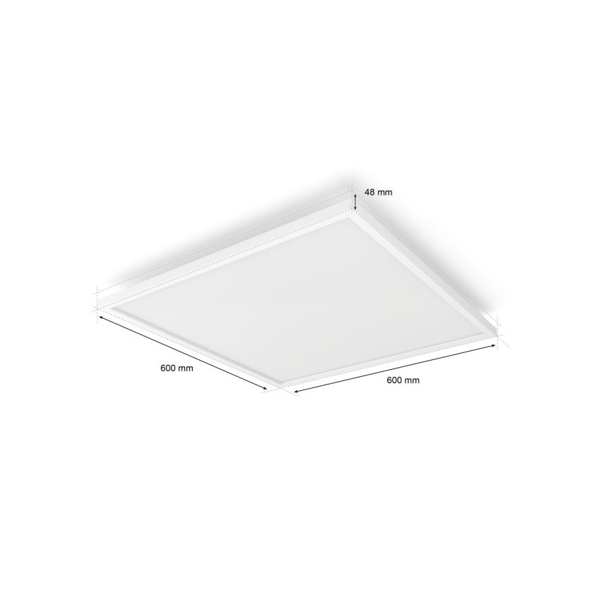 Philips - LED RGB Zatemnitveni panel Hue White And Color Ambiance LED/60W/230V 2000-6500K