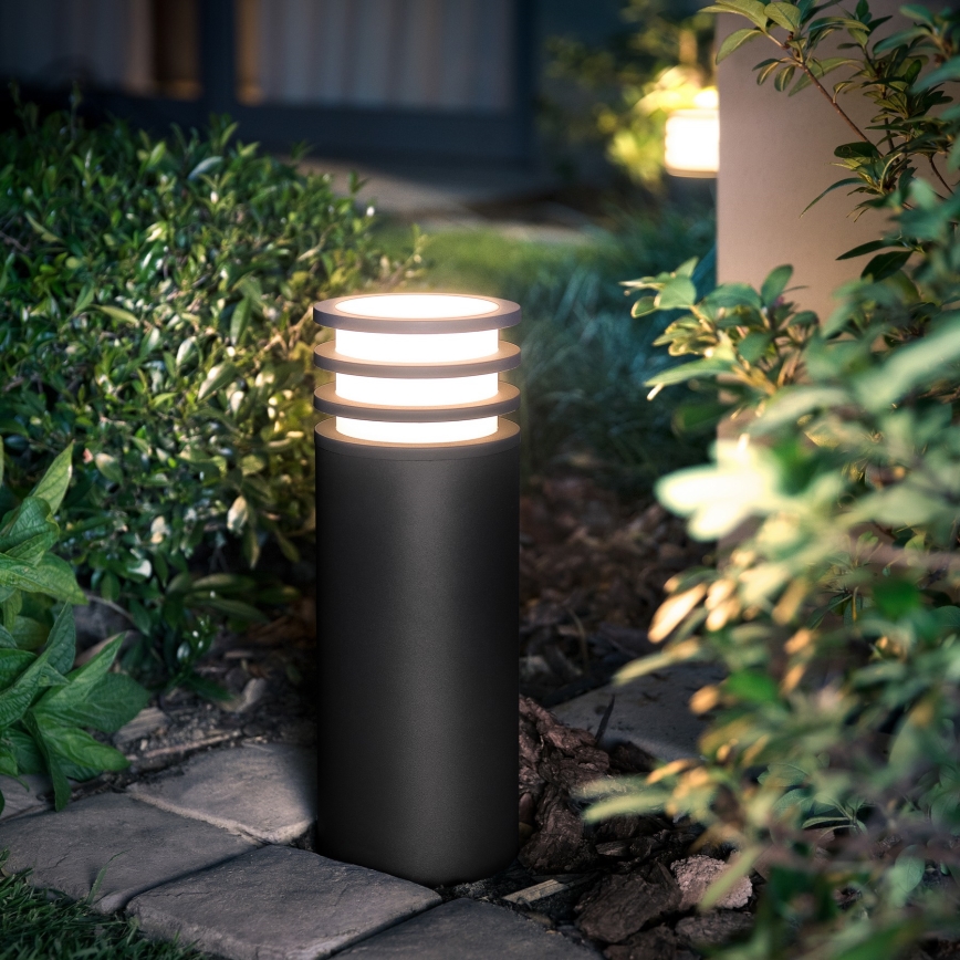 Philips - LED RGB zatemnljiva zunanja svetilka Hue LUCCA 1xE27/8,1W/230V 40 cm 1000-20000K IP44