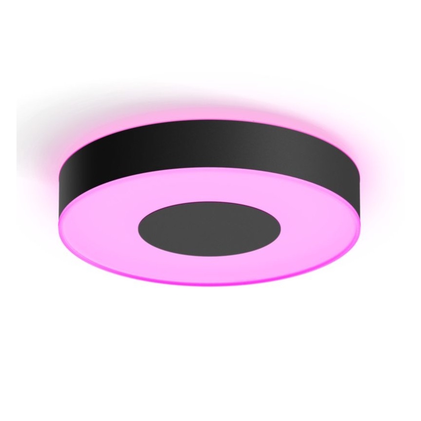 Philips - LED RGB Zatemnljivo stropno svetilo Hue INFUSE LED/33,5W/230V 2000-6500K premer 381 mm črna