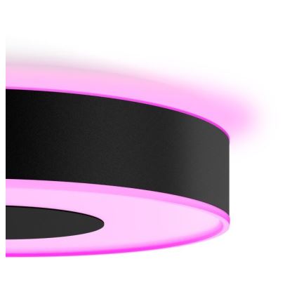 Philips - LED RGB Zatemnljivo stropno svetilo Hue INFUSE LED/33,5W/230V 2000-6500K premer 381 mm črna