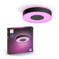 Philips - LED RGB zatemnljivo stropno svetilo Hue INFUSE LED/33,5W/230V 2000-6500K premera 381 mm črne barve