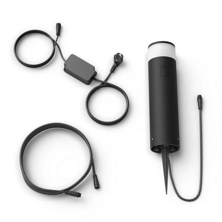 Philips 17451/30/P7 - LED RGB Zunanja svetilka HUE CALLA LED/8W/230V IP65 z adapterjem
