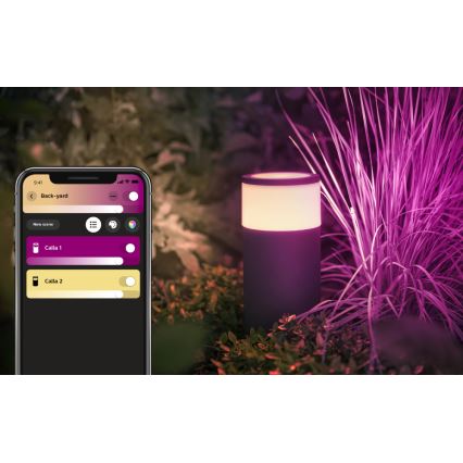 Philips - LED Zunanja svetilka Hue CALLA LED/8W/230V IP65 z adapterjem