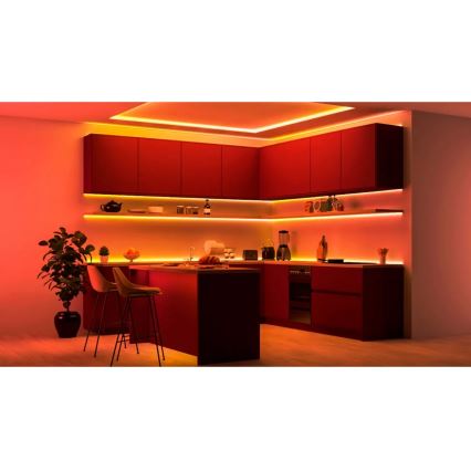 Philips - LED RGBIC Zatemljiv trak SMART STRIP 20m LED/36W/230V 2700-6500K Wi-Fi