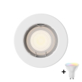 Philips - LED RGBW z možnostjo zatemnitve vgradno stropno svetilo PERIDOT 1xGU10/6,5W/230V 2700-6500K bela