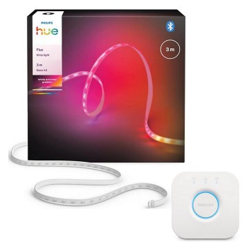 Philips - LED RGBW zatemljiv trak Hue FLUX 3m LED/12W/230V 2200-6500K + Hue Bridge