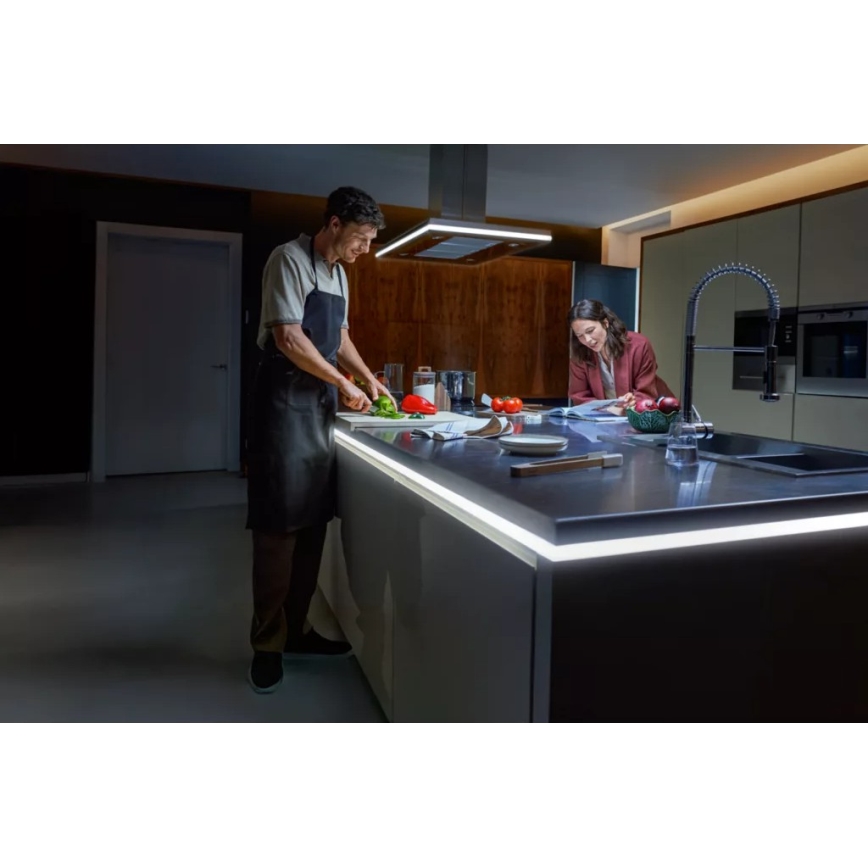 Philips - LED RGBW zatemljiv trak Hue OMNIGLOW 5m LED/60W/230V 2200-6500K