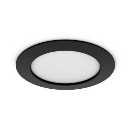 Philips - LED RGBW Zatemnitvena kopalniška vgradna svetilka Hue SLIM LED/12W/230V IP44 2200-6500K