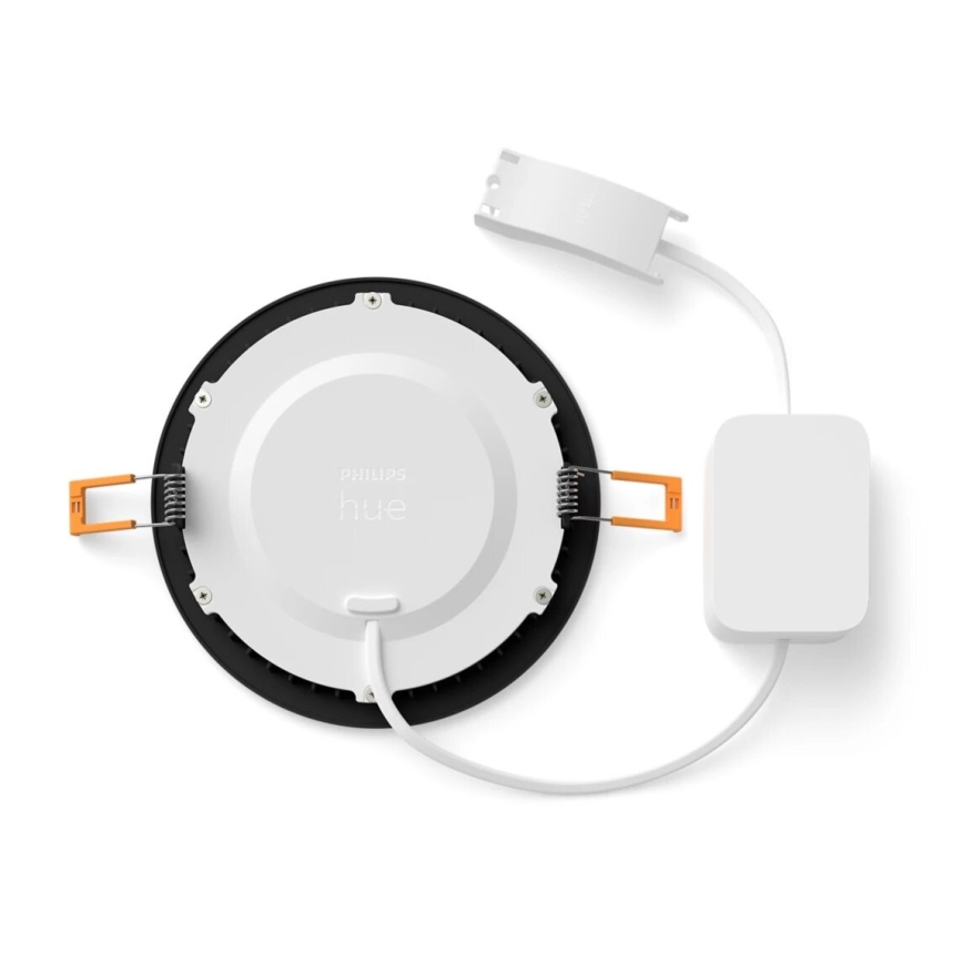 Philips - LED RGBW Zatemnitvena kopalniška vgradna svetilka Hue SLIM LED/12W/230V IP44 2200-6500K