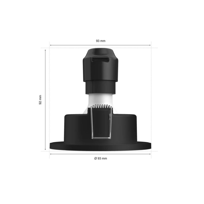 Philips - LED RGBW Zatemnitvena kopalniška vgradna svetilka Hue XAMENTO 1xGU10/4,2W/230V 2000-6500K IP44