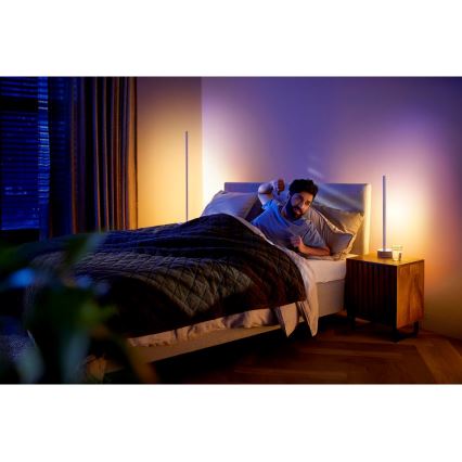 Philips - LED RGBW Zatemnitvena namizna svetilka Hue SIGNE LED/11,8W/230V 2000-6500K