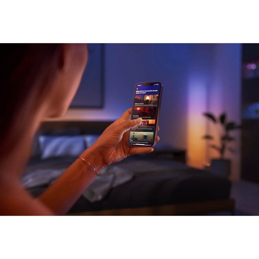 Philips - LED RGBW Zatemnitvena namizna svetilka Hue SIGNE LED/11,8W/230V 2000-6500K