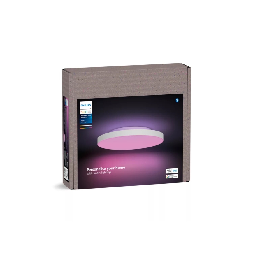 Philips - LED RGBW Zatemnitvena stropna svetilka Hue DATURA LED/48W/230V 2000-6500K