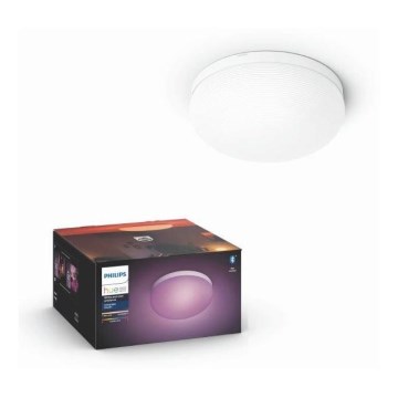 Philips - LED RGBW Zatemnitvena stropna svetilka Hue FLOURISH White And Color Ambiance LED/32W/230V